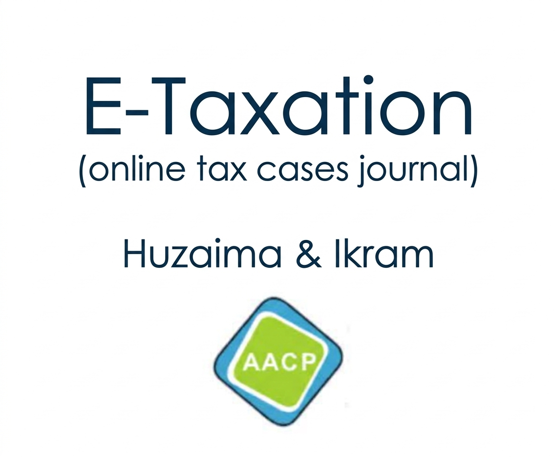 E-Taxation (online tax cases journal)