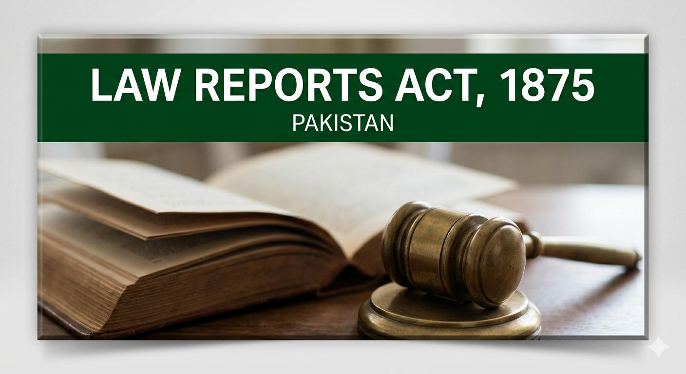 Law Reports Act, 1875