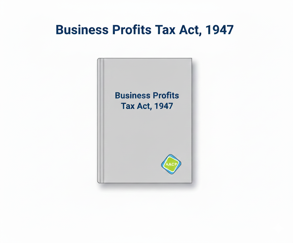 BUSINESS PROFITS TAX ACT, 1947