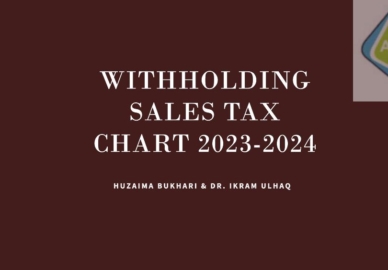 Withholding Sales Tax Chart 2023-2024
