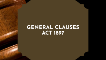 General Clauses Act 1897